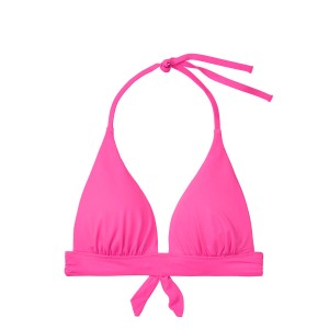 Купальник трикутники з пушап Вікторія Сікрет hot pink