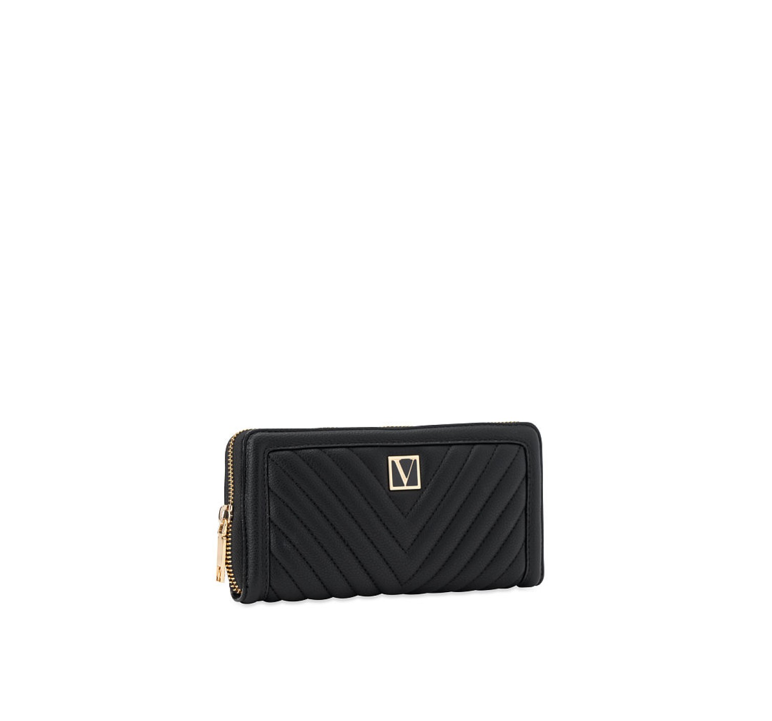 Гаманець Victoria's Secret The Victoria Wallet V-Quilt Black