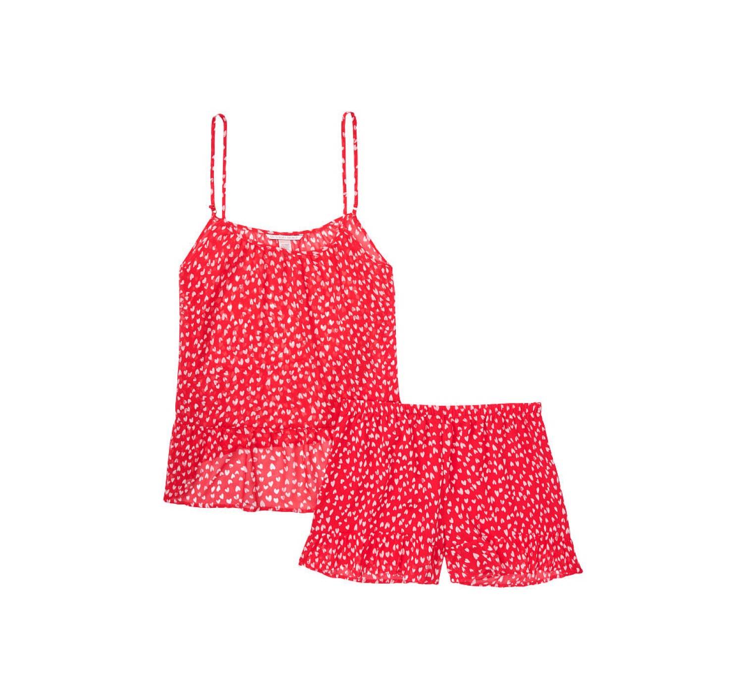 Піжама Victoria's Secret Short Cami PJ Set Heart print❤️