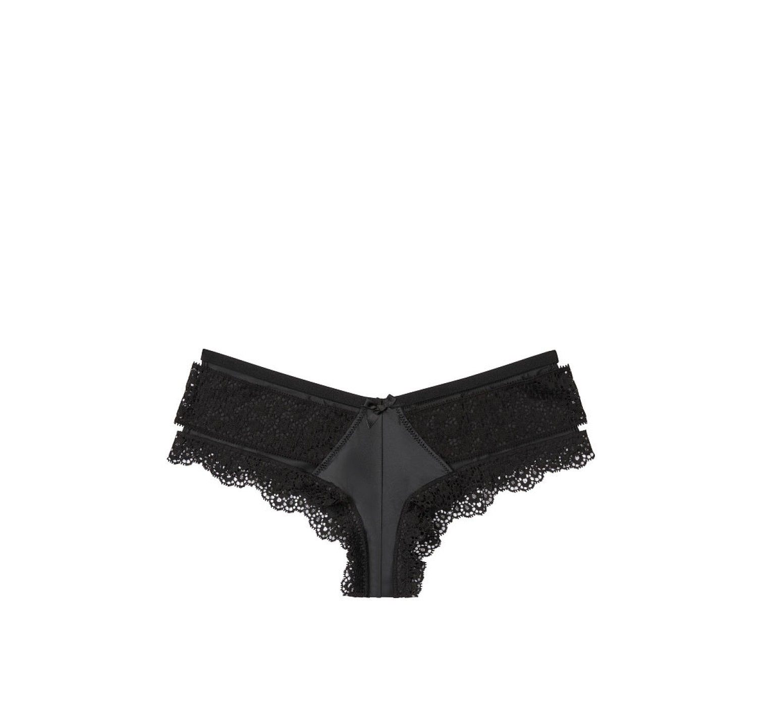 Трусики Victoria's Secret Very Sexy Black Lace Cheeky panty