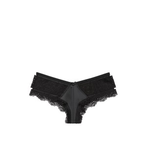 Трусики Victoria's Secret Very Sexy Black Lace Cheeky panty