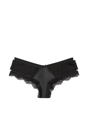 Трусики Victoria's Secret Very Sexy Black Lace Cheeky panty