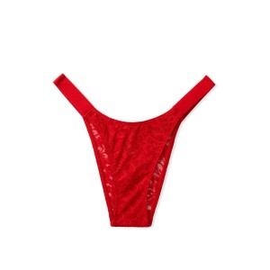 Трусики Victoria’s Secret Lipstick in Lace Brazilian Panty
