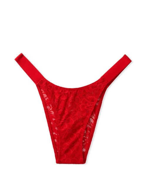 Трусики Victoria’s Secret Lipstick in Lace Brazilian Panty