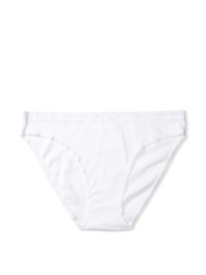 Трусики Victoria's Secret White Cotton Bikini Panty