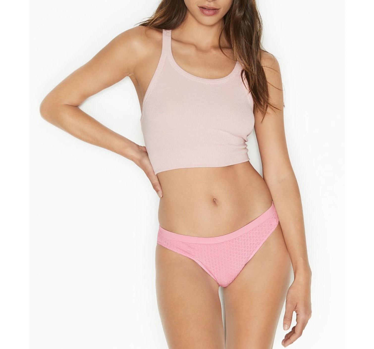 Трусики Victoria's Secret Seamless Bikini Panty Sweet Briar Rose