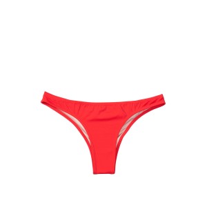 Купальник бандо з пушап Вікторія Сікрет Bandeau Top Cheeky Red