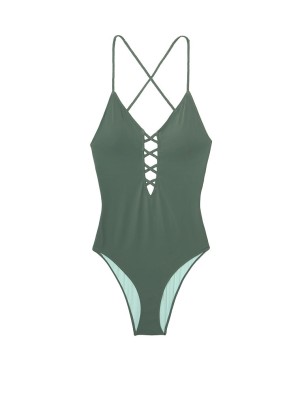 Купальник монокини Виктория Сикрет Negril Plunge One-piece