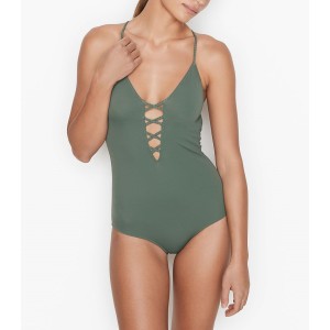 Купальник монокини Виктория Сикрет Negril Plunge One-piece