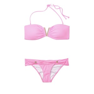 Купальник Виктория Сикрет V-hardware Bandeau Top