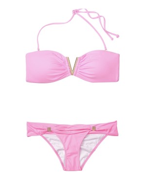 Купальник Виктория Сикрет V-hardware Bandeau Top