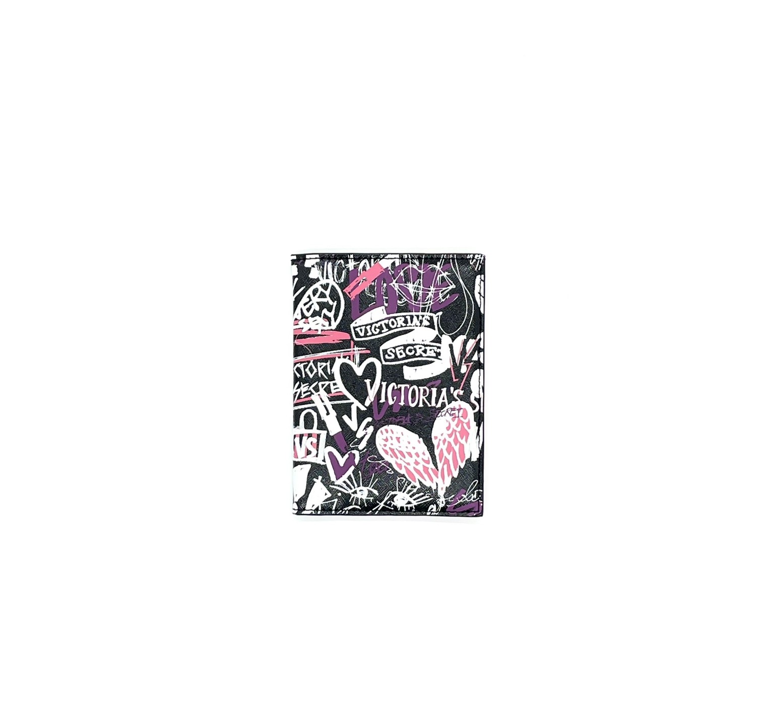 Обложка для паспорта Victoria’s Secret print  Logo VS