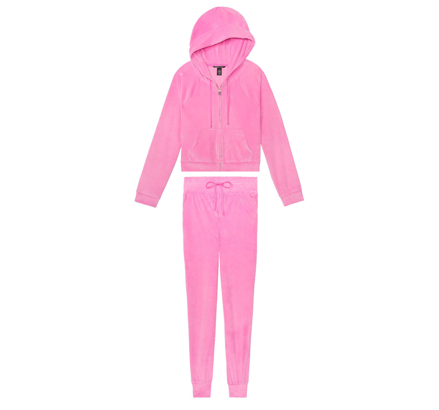 Велюровый спортивный костюм Виктория Сикрет logo VS So pinky
