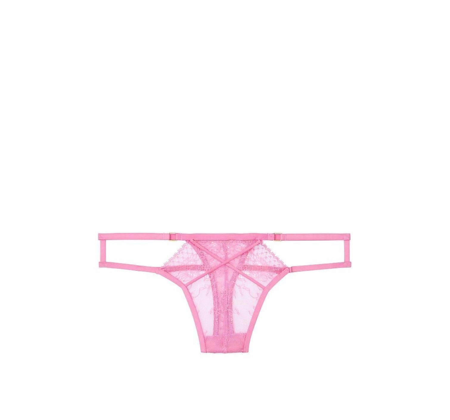 Трусики Виктория Сикрет Very Sexy Strappy Lace Thong Panty сереневые
