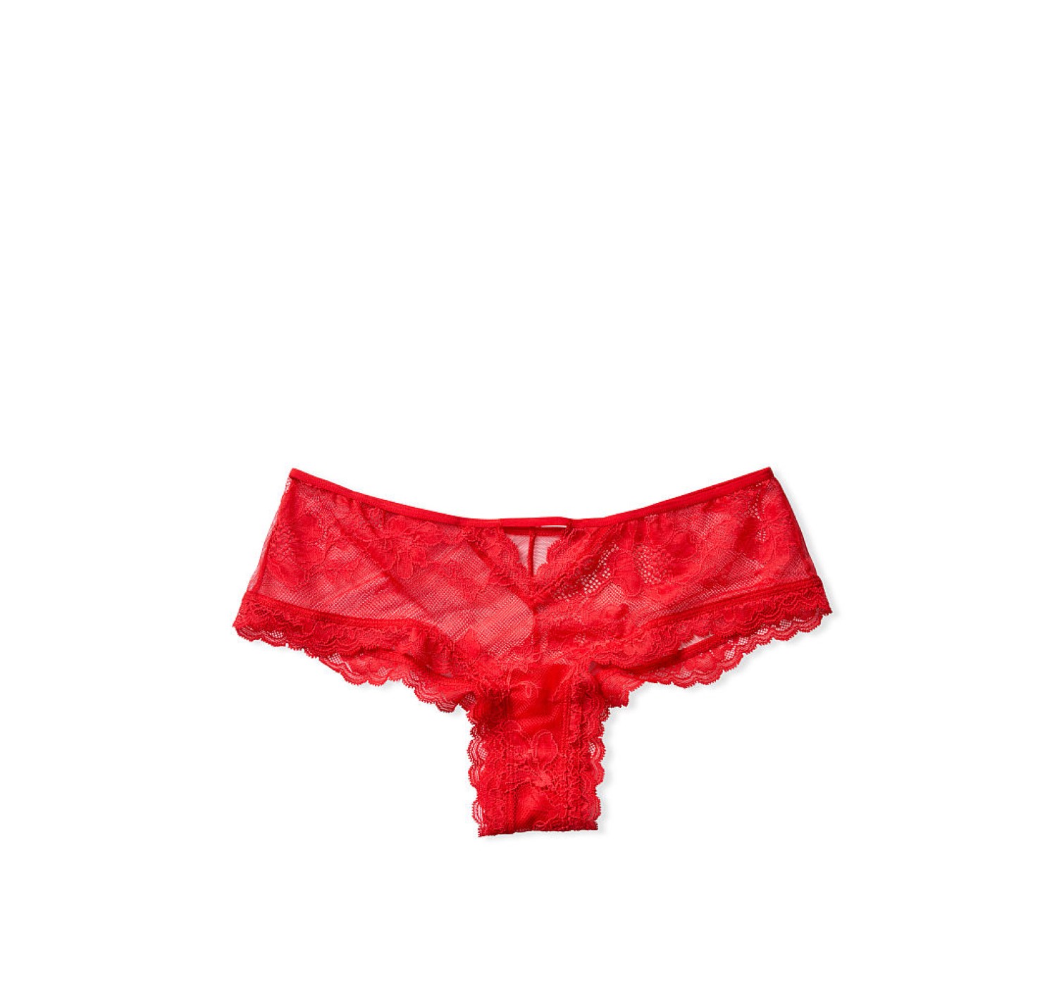 Трусики чики Victoria's Secret Very Sexy Lace Cheeky Panty Lipstick