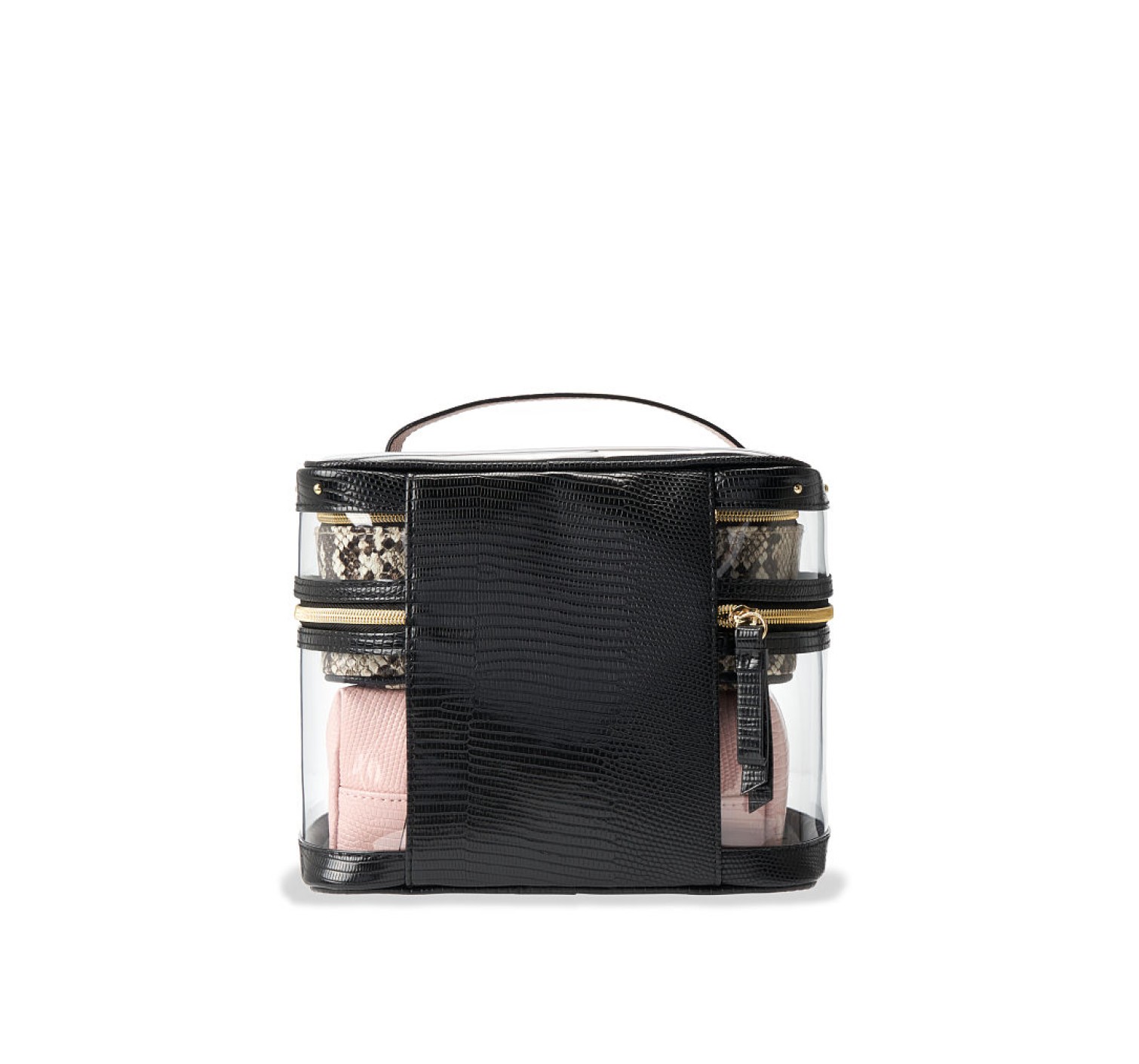 Набір косметичок 4-in-1 VICTORIA'S SECRET Train case in Animal print
