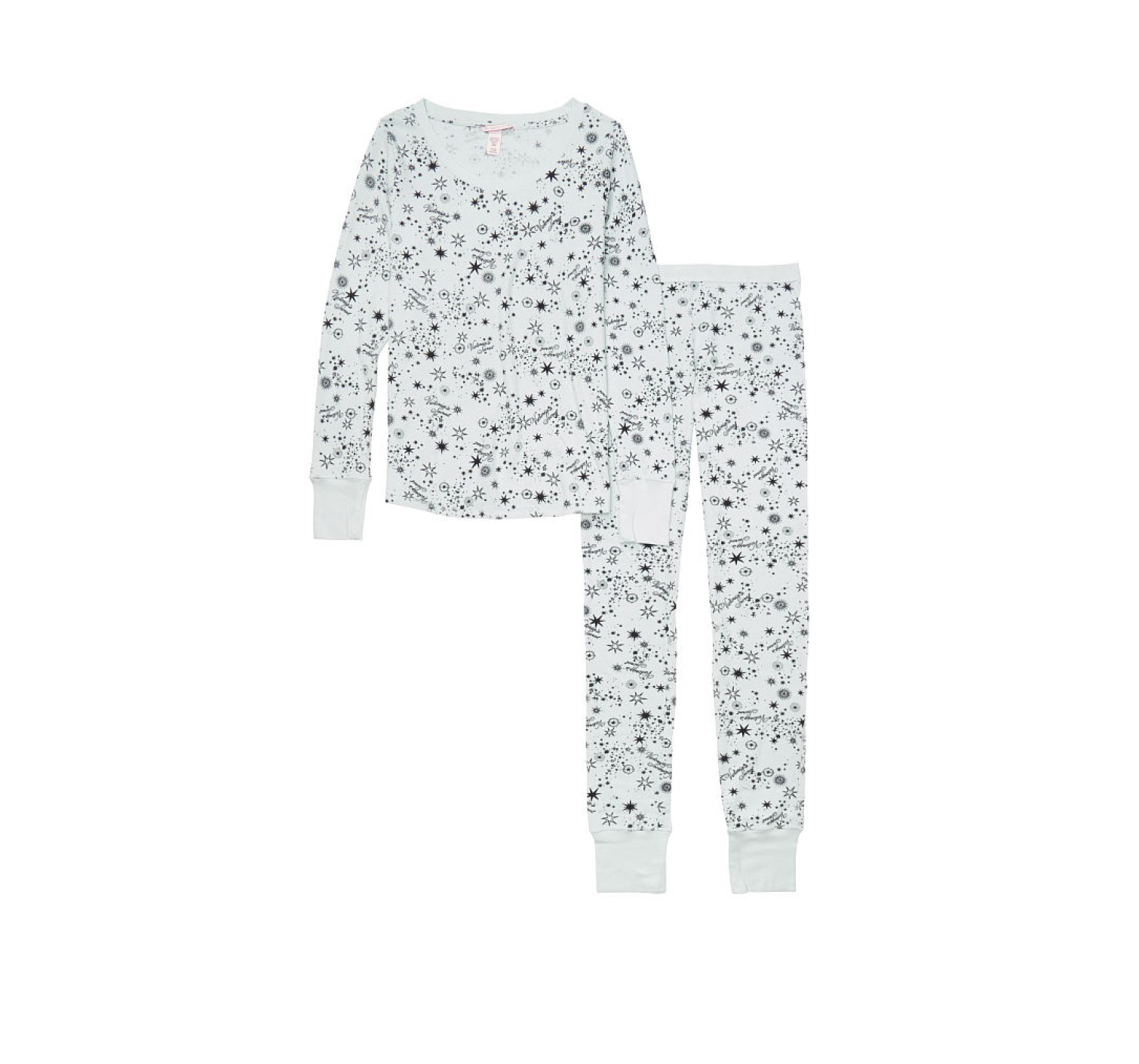 Пижама Victoria’s Secret Thermal Long PJ Set Blue Starry Sky