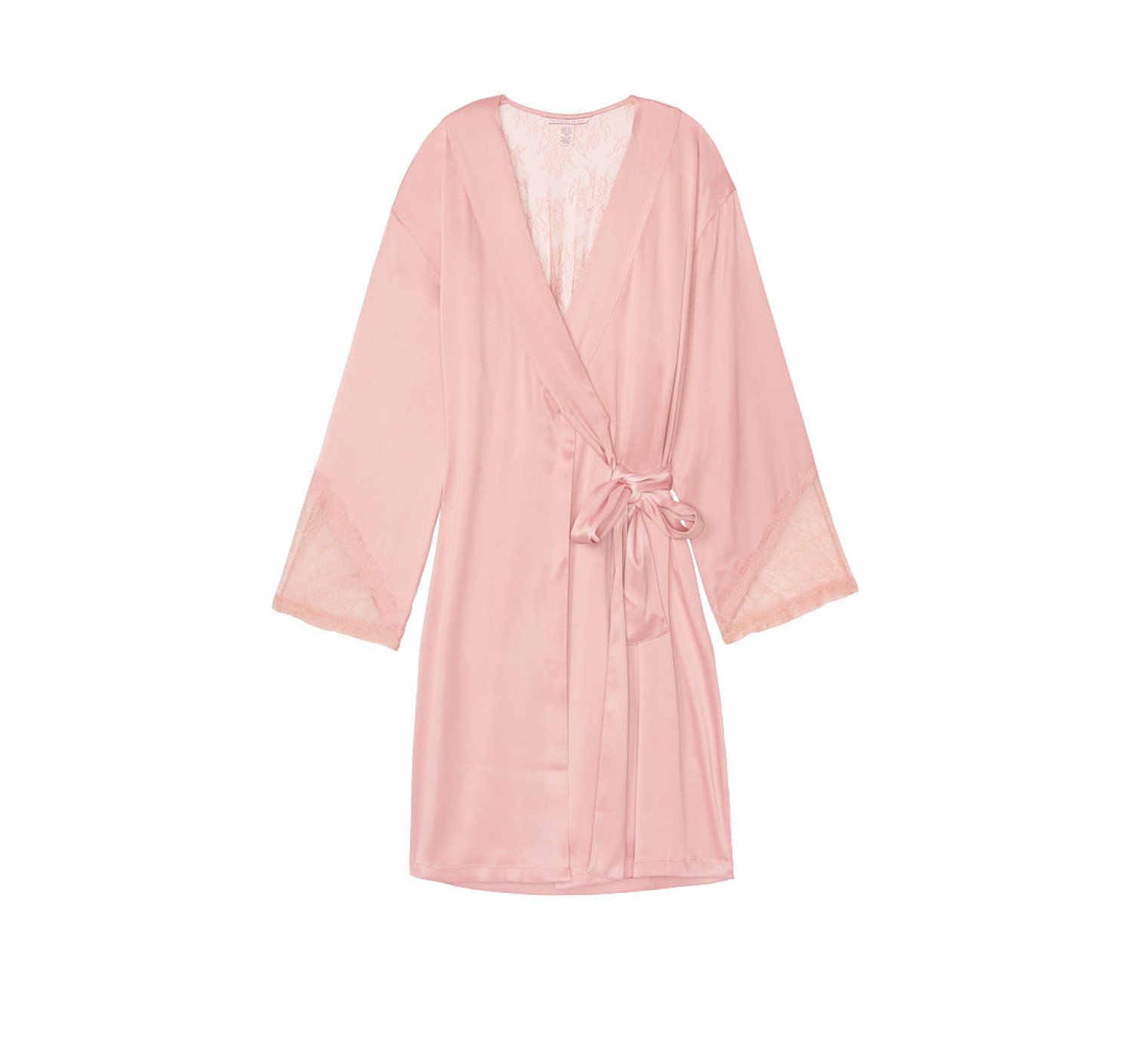 Халат Victoria’s Secret Chantilly Lace Kimono Robe Rose Tan 