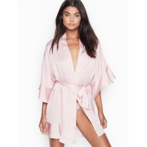 Халат Кимоно Victoria’s Secret Very Sexy  Flounce Satin Kimono Robe