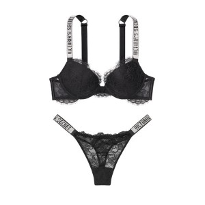 Комплект белья Very Sexy Shine Strap Black Lace