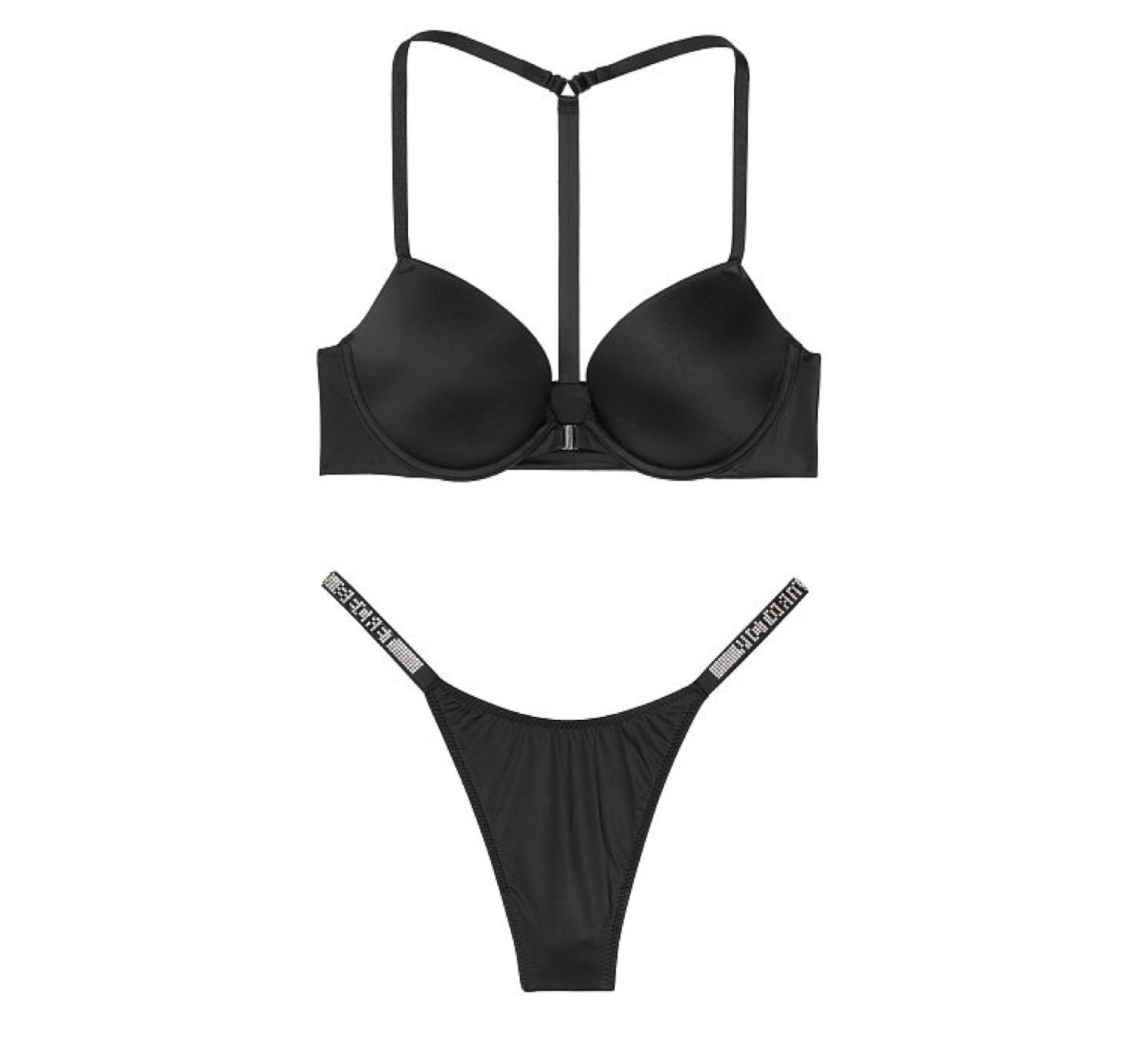 Комплект белья Victoria’s Secret Very Sexy Shine Strap Skinny Logo 