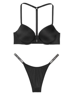 Комплект белья Victoria’s Secret Very Sexy Shine Strap Skinny Logo 