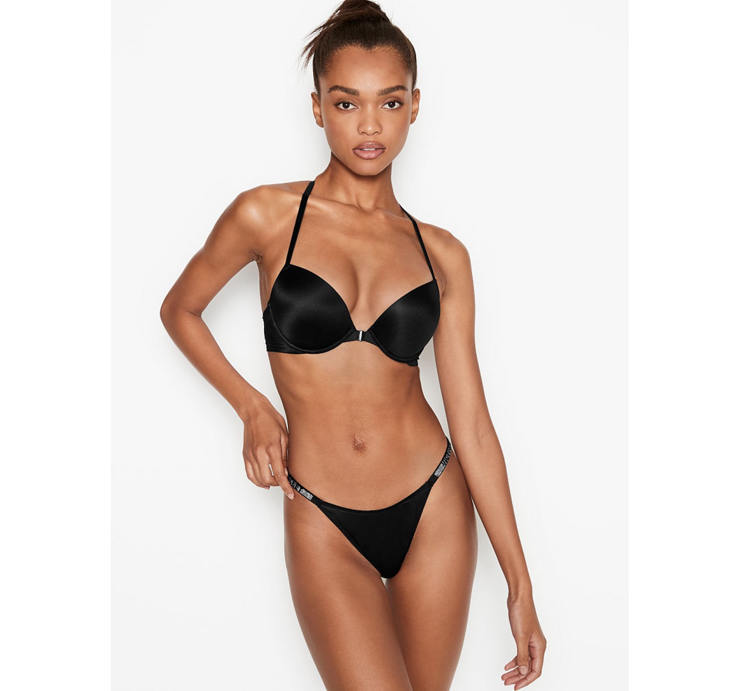 Комплект белья Victoria’s Secret Very Sexy Shine Strap Skinny Logo 