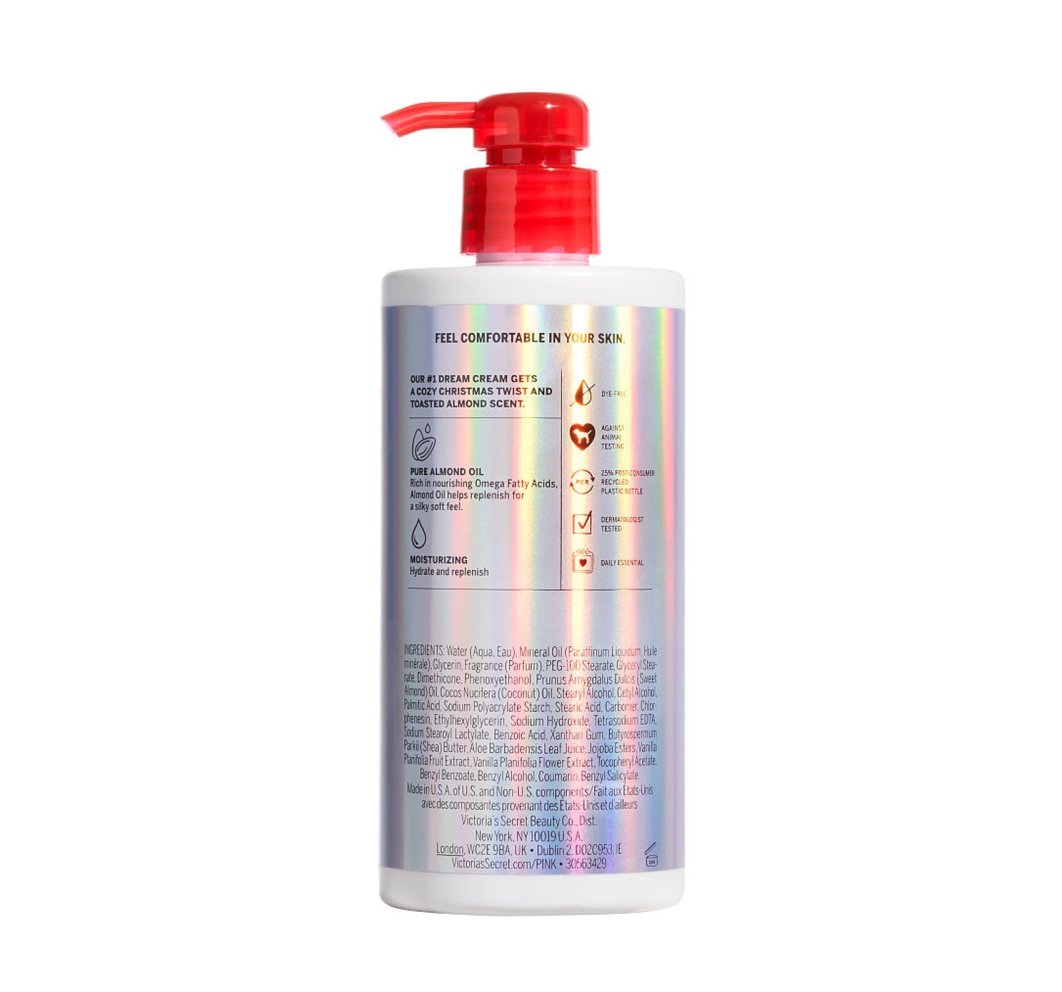 Coco Christmas Victoria's Secret Hydrating Body Lotion with Almond Oil
