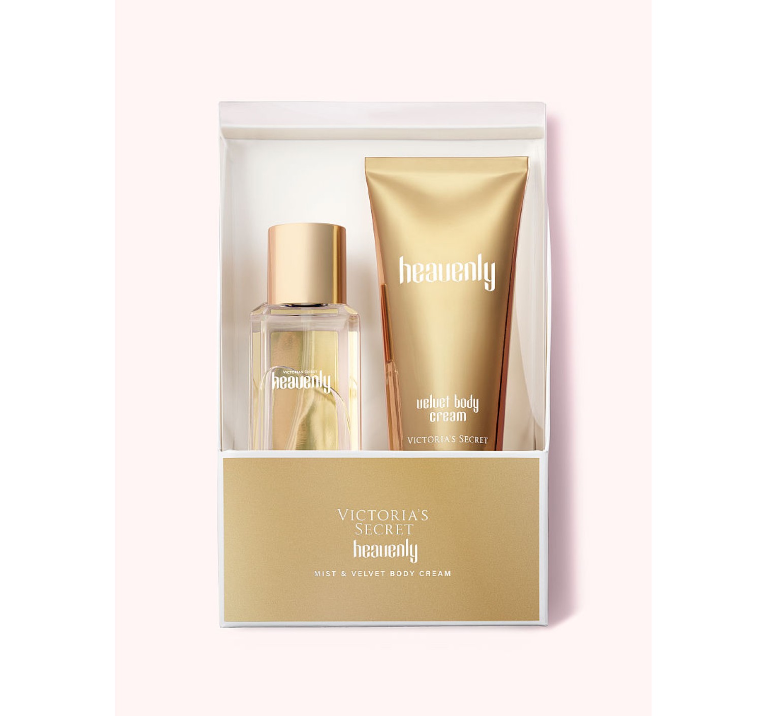 Подарочный набор Victoria's Secret Heavenly Mini Mist & Lotion Gift Set