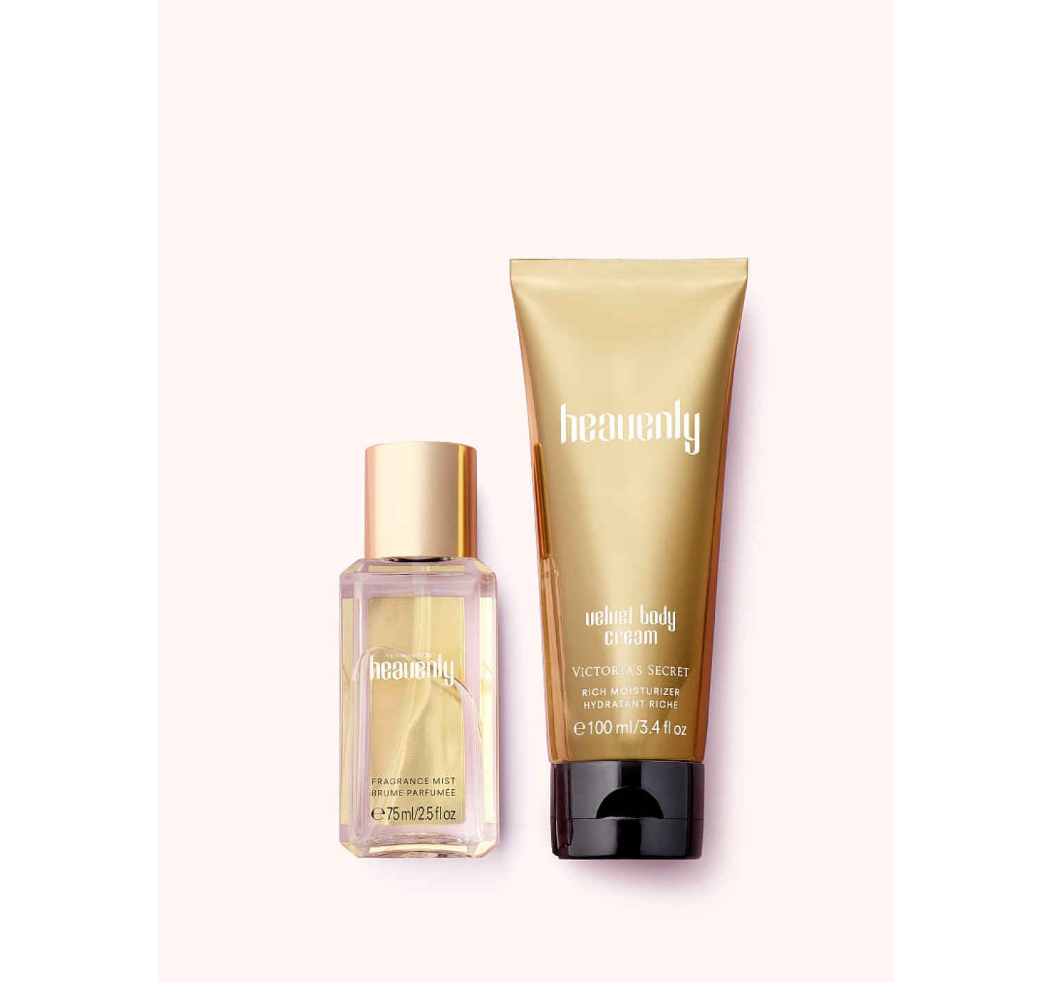 Подарочный набор Victoria's Secret Heavenly Mini Mist & Lotion Gift Set