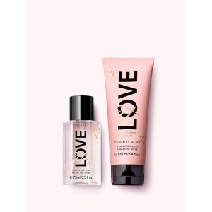 Подарочный набор Victoria's Secret LOVE Mist & Lotion Gift Set