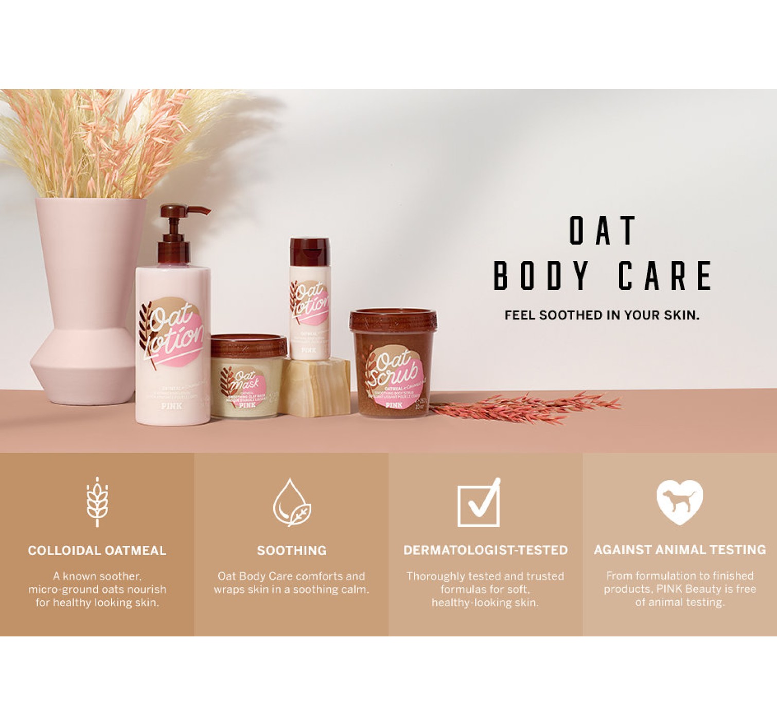 Скраб Victoria's Secret PINK Oat Scrub