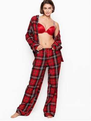 Пижама Victoria’s Secret Shimmer Flannel Long PJ Set