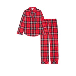Пижама Victoria’s Secret Shimmer Flannel Long PJ Set