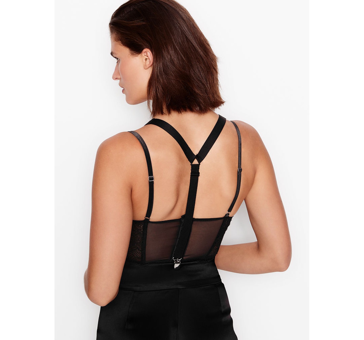 Подтяжки Victoria's Secret Very Sexy Logo Shine Suspenders