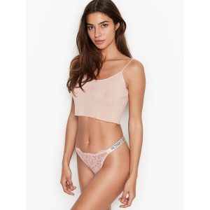 Комплект белья Victoria's Secret Very Sexy Shine Strap Rose Lace