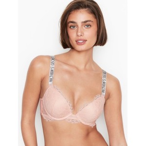 Комплект белья Victoria's Secret Very Sexy Shine Strap Rose Lace