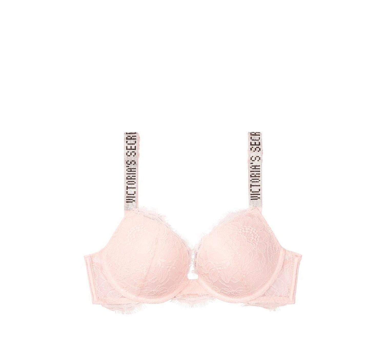 Комплект белья Victoria's Secret Very Sexy Shine Strap Rose Lace