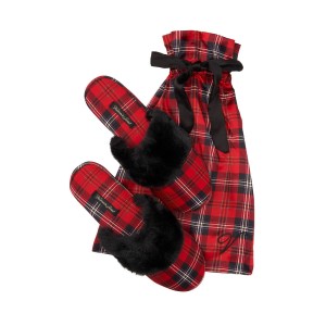 Домашні капці Victoria's Secret Signature Satin Slipper