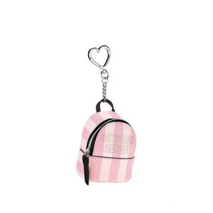 Брелок для ключей Victoria’s Secret Small Backpack Signature Stripe