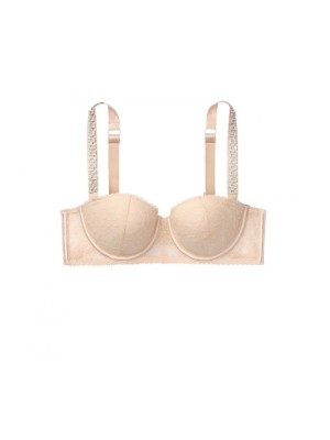 Бюстгальтер Victoria’s Secret Lightly Lined Jewel Strap Bra Champagne