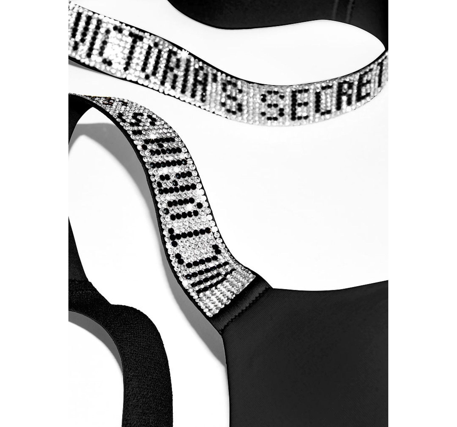 Комплект белья Victoria's Secret Very Sexy Black Lace push-up Bra