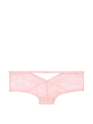 Трусики чики Виктория Сикрет Very Sexy Lace Cheeky Panty So Rose