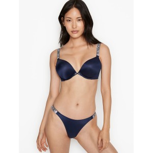 Комплект белья Victoria’s Secret Very Sexy Bombshell Add-2-cups Push-up Bra set Noir Navy
