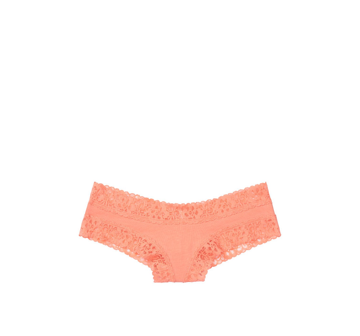 Трусики чики Вікторія Сікрет Coral Lace Cheeky panty