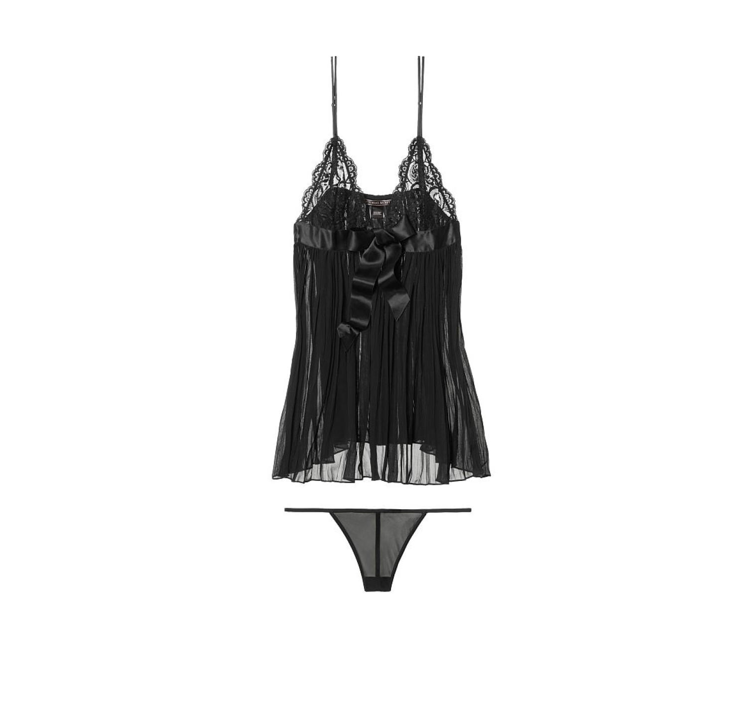 Пеньюар Victoria's Secret Very Sexy Pleated Babydoll Lace Slip
