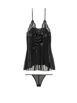 Пеньюар Victoria’s Secret Very Sexy Pleated Babydoll Lace Slip