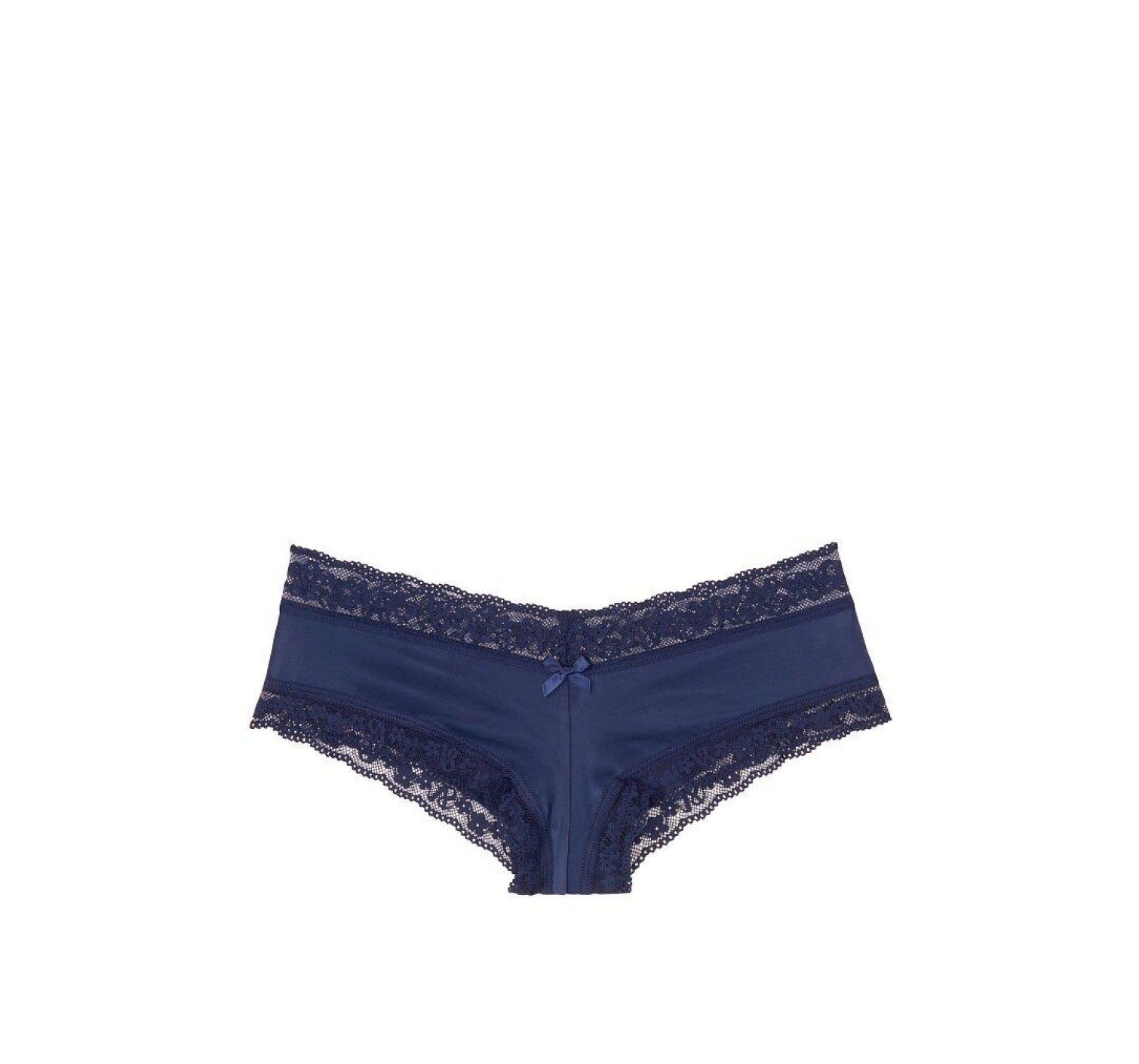 Трусики чики Victoria's Secret Very Sexy Night blue Lace Cheeky Panty