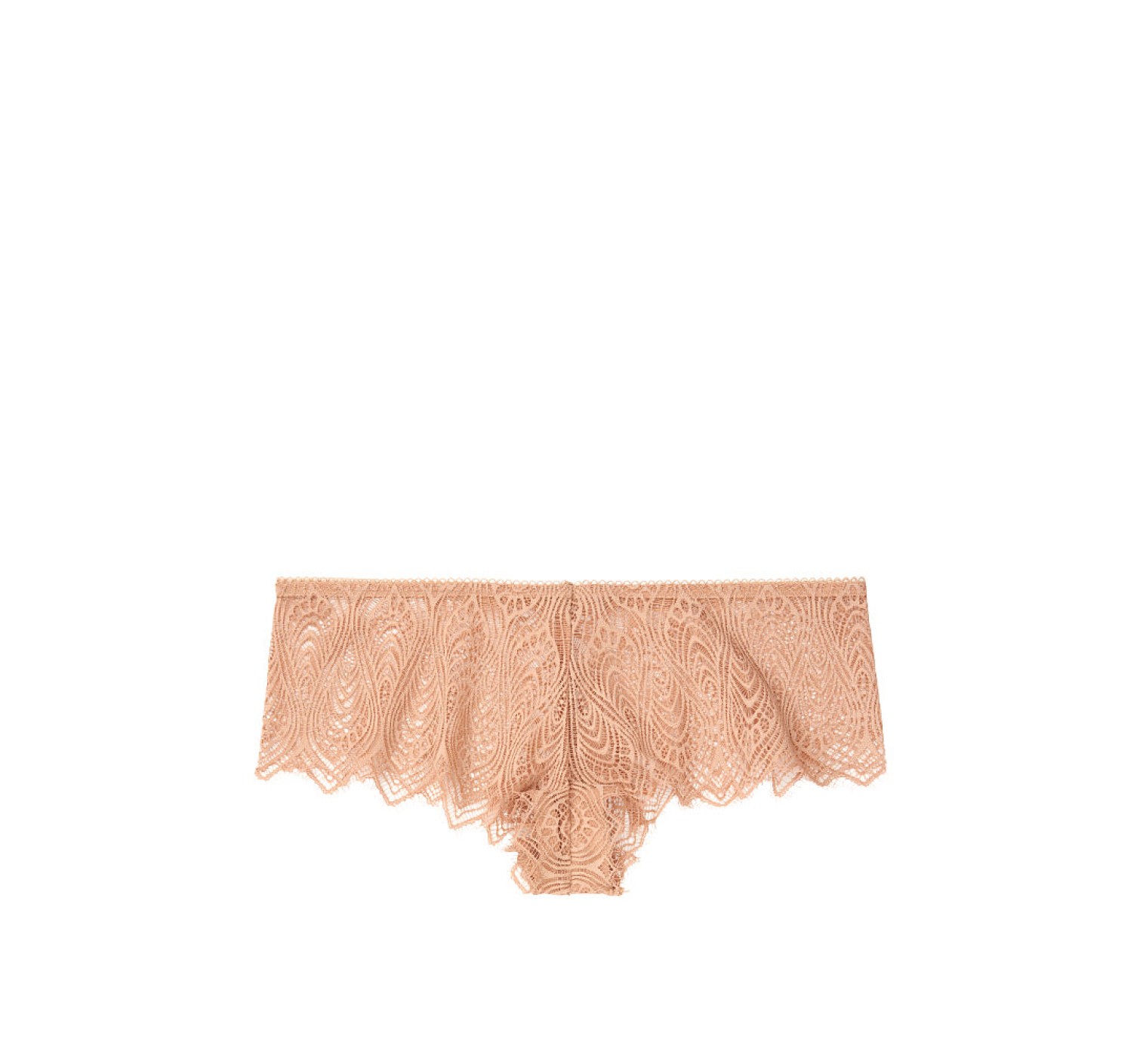 Трусики Victoria's Secret Very Sexy Peacock Lace Cheeky Panty Nude