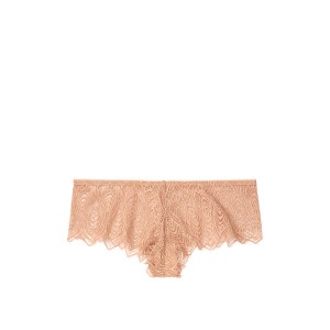 Трусики Victoria's Secret Very Sexy Peacock Lace Cheeky Panty Nude